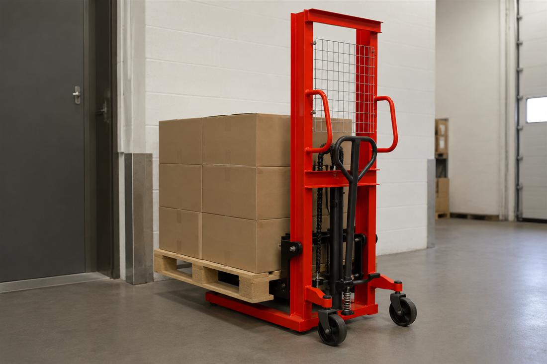 CTY Manual Hydraulic Pallet Stacker 3