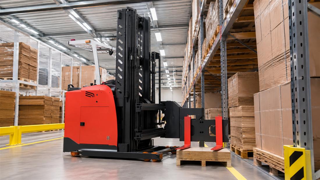 ZGFORKLIFT / MYZG ZGCDDM16-80S 3-Way Electric Stacker Forklift manufacturing material application