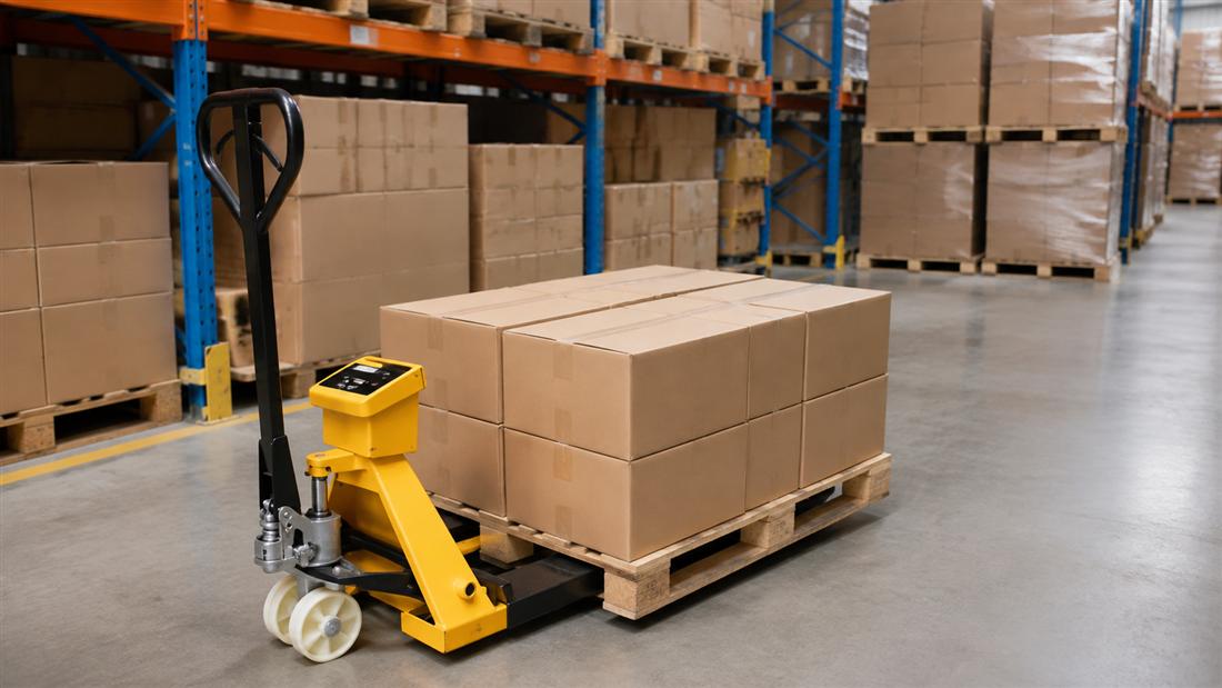 ZGFORKLIFT / MYZG 2-3T Electronic Scale Pallet Truck dispatch weight verification