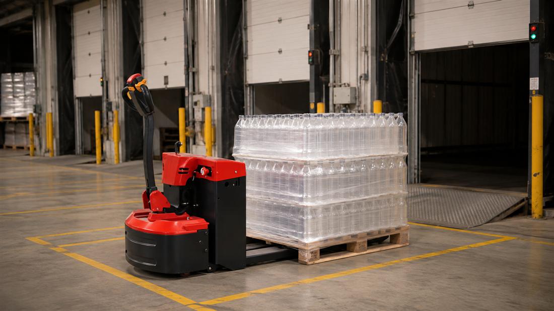 ZGFORKLIFT / MYZG CBD-B Electric Pallet Truck manufacturing supply application