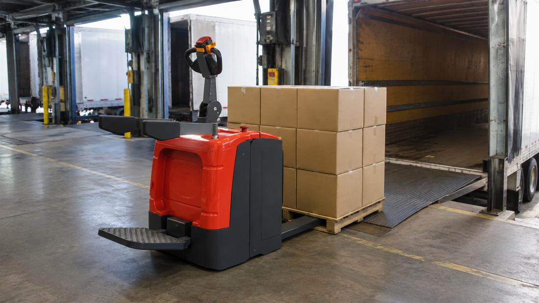 ZGFORKLIFT / MYZG CBD20/25/30 Stand-On Electric Pallet Truck manufacturing intralogistics application