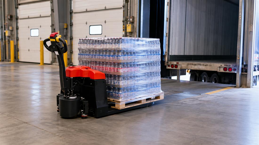 ZGFORKLIFT / MYZG CBD15 Walk-Behind Electric Pallet Truck loading dock transport