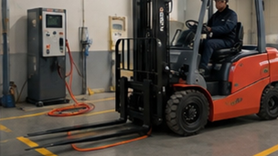 Lithium Forklift Case: Finding Corrosion at a Battery Terminal - lithium electric forklift 4