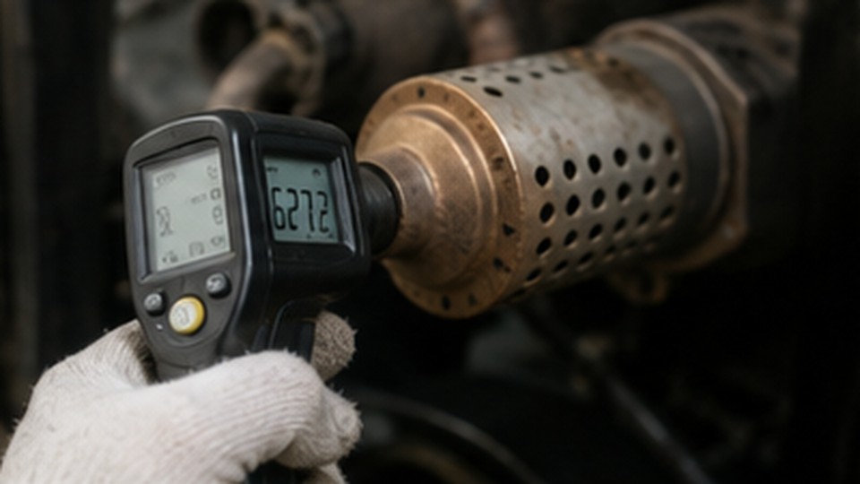 LPG Forklift Case: Diagnosing a Blocked Crankcase Ventilation System - LPG forklift 3