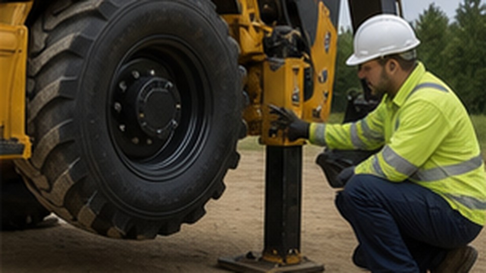 Why Must a Backhoe Loader Lift-Arm Safety Support Be Inspected? - backhoe loader 4