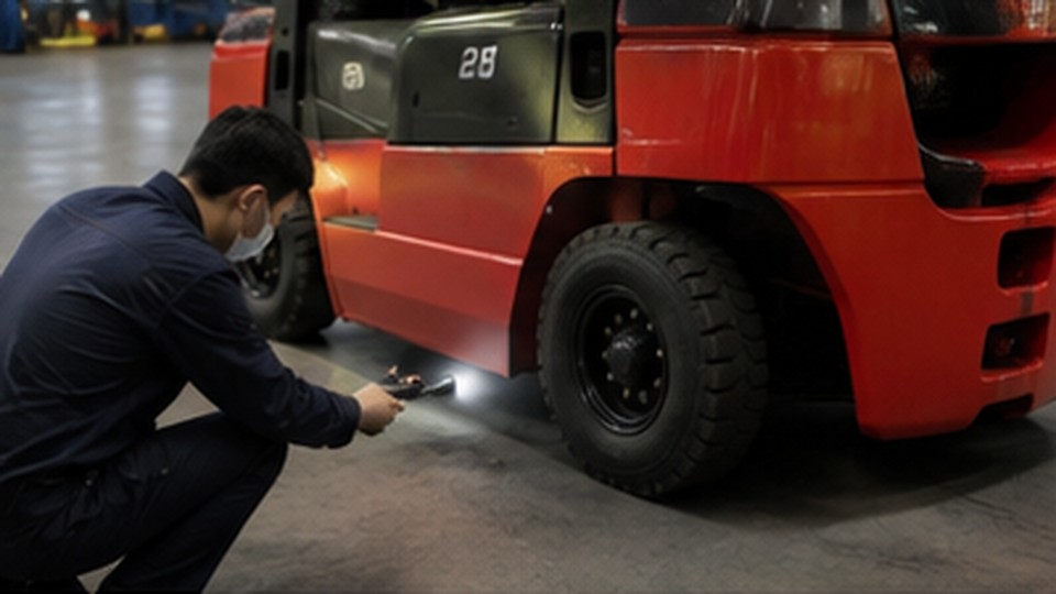 LPG Forklift Case: What Catalytic Converter Temperature Reveals - LPG forklift 4