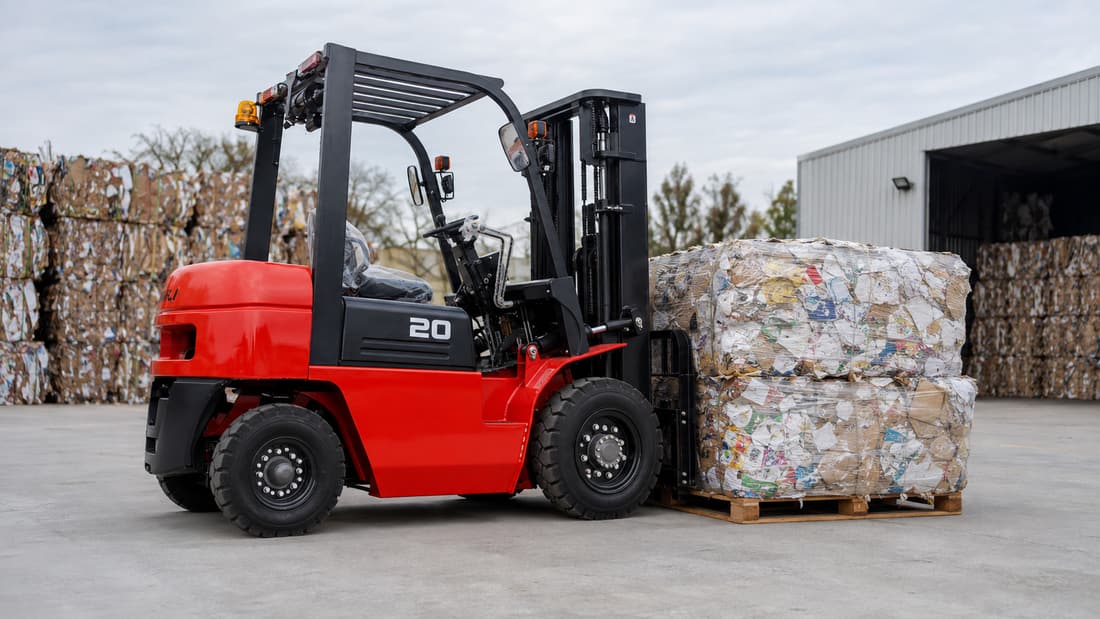 ZGFORKLIFT / MYZG CPC20 2 Ton Diesel Forklift application 1