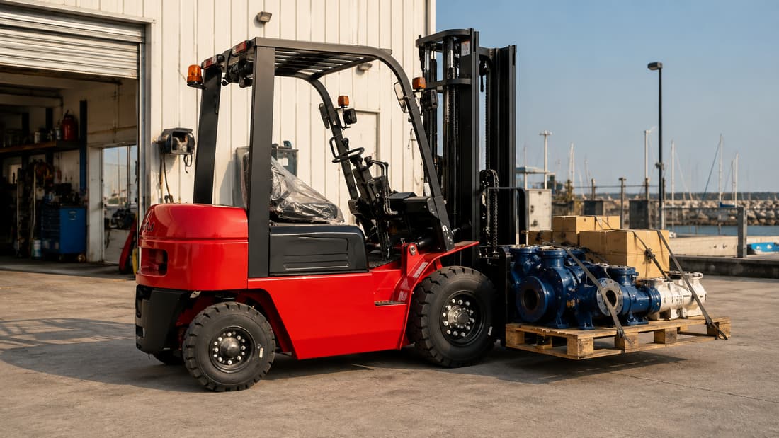 ZGFORKLIFT / MYZG CPC20 2 Ton Diesel Forklift application 3