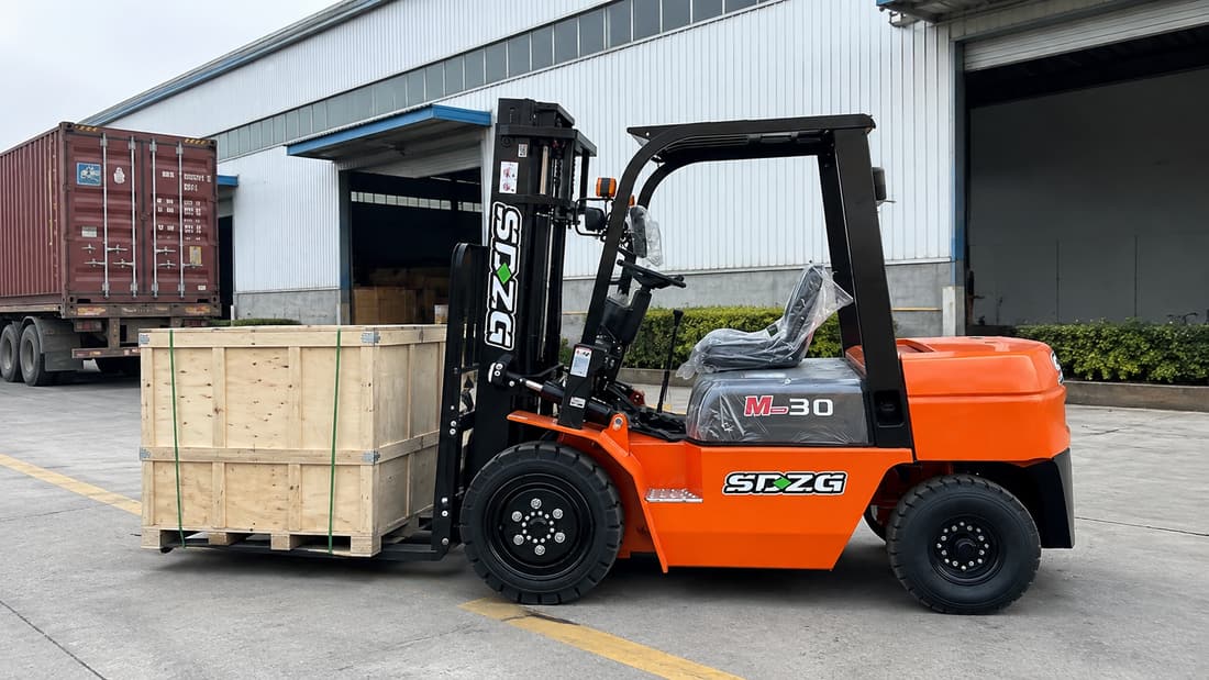 ZGFORKLIFT / MYZG CPC30 3 Ton Diesel Forklift application 3