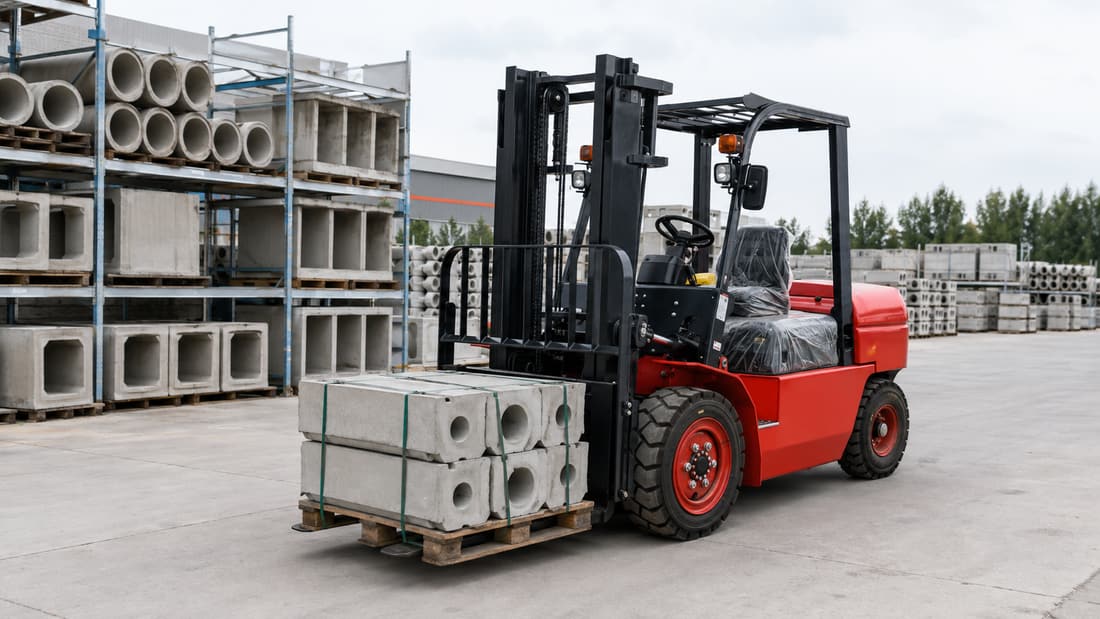 ZGFORKLIFT / MYZG CPC40 4 Ton Diesel Forklift application 1