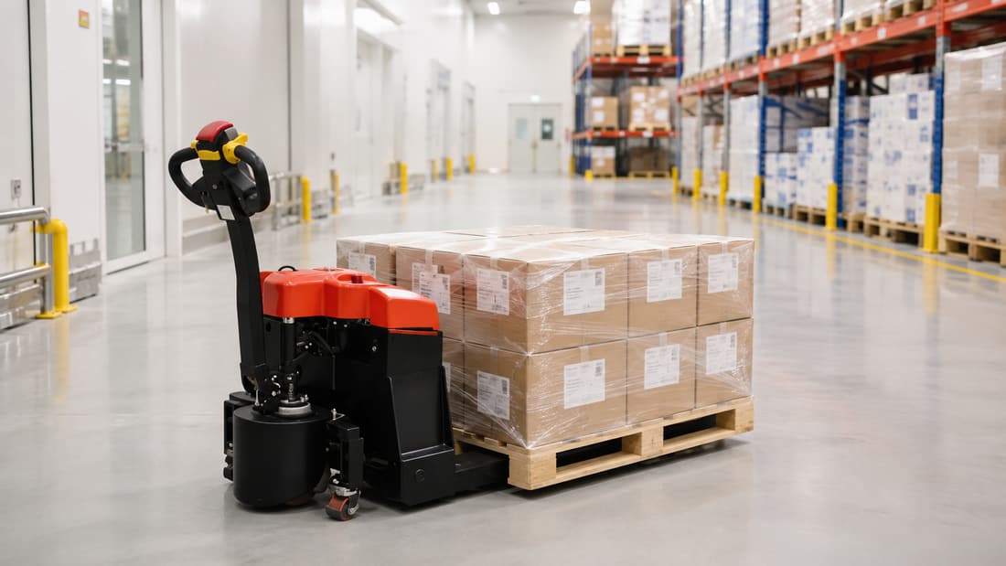 ZGFORKLIFT / MYZG CBD15 Walk-Behind Electric Pallet Truck supermarket replenishment