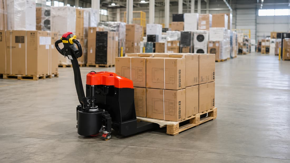 ZGFORKLIFT / MYZG CBD15 Walk-Behind Electric Pallet Truck loading dock transport