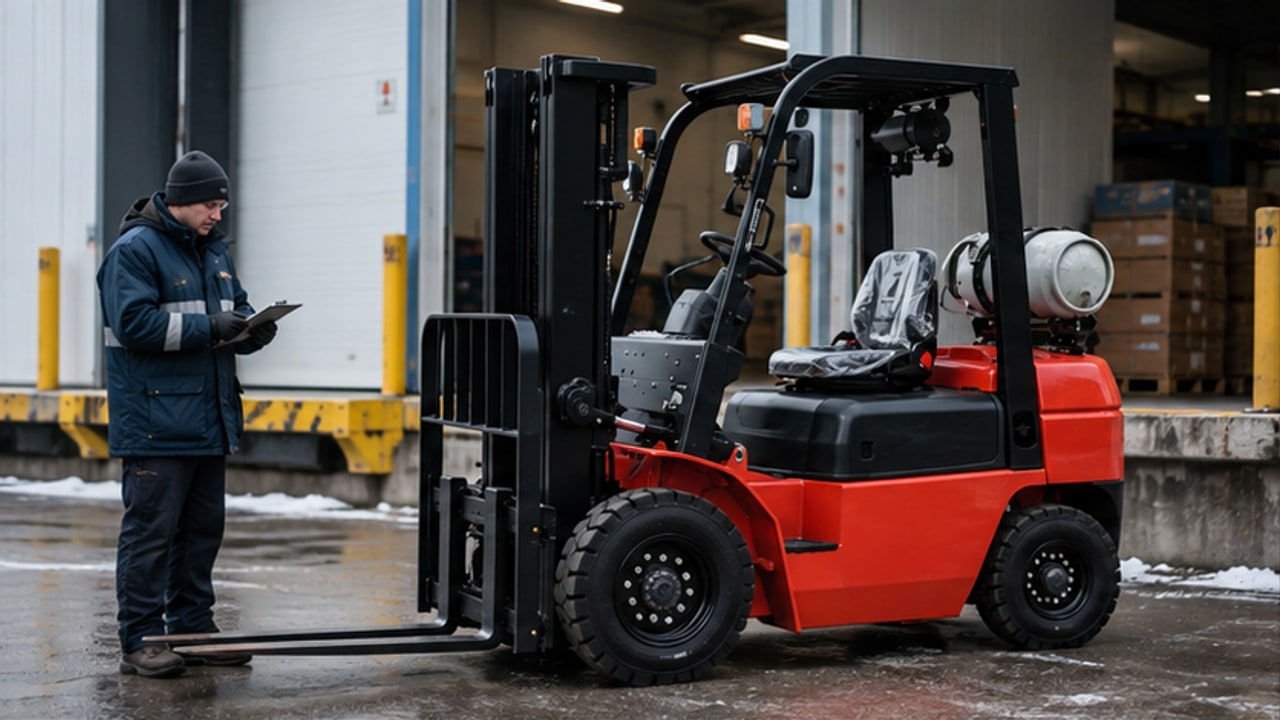 Why Does an LPG Forklift Regulator Frost During Heavy Operation? - LPG forklift 1