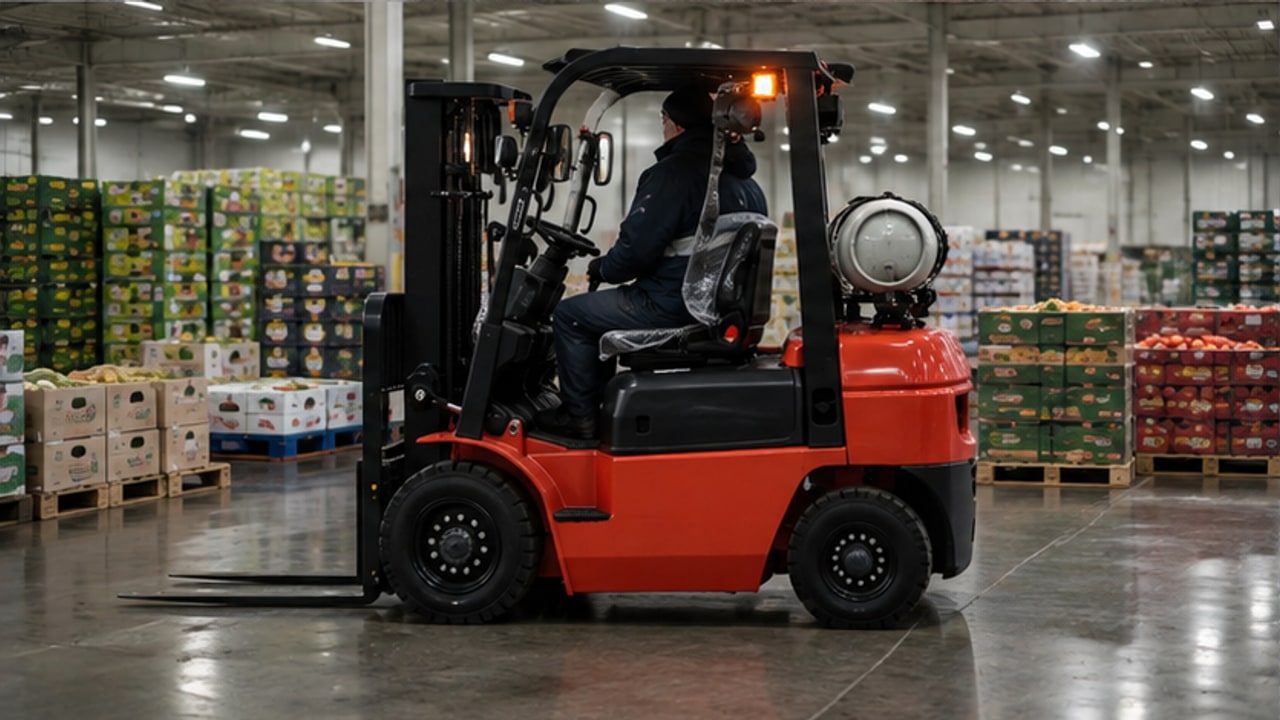 Why Does an LPG Forklift Regulator Frost During Heavy Operation? - LPG forklift 3