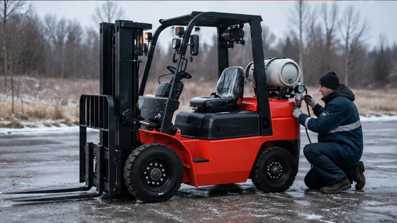 Why Does an LPG Forklift Regulator Frost During Heavy Operation? - LPG forklift 4