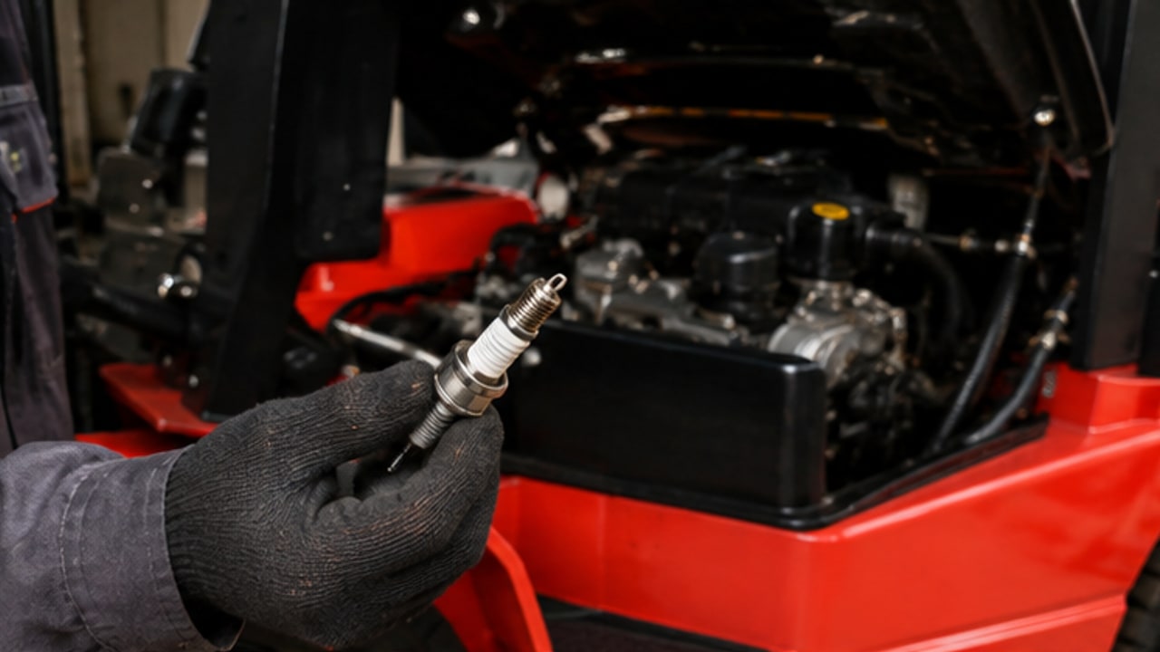 LPG Forklift Ignition Case: Solving Misfire Without Replacing the Engine - LPG forklift 1