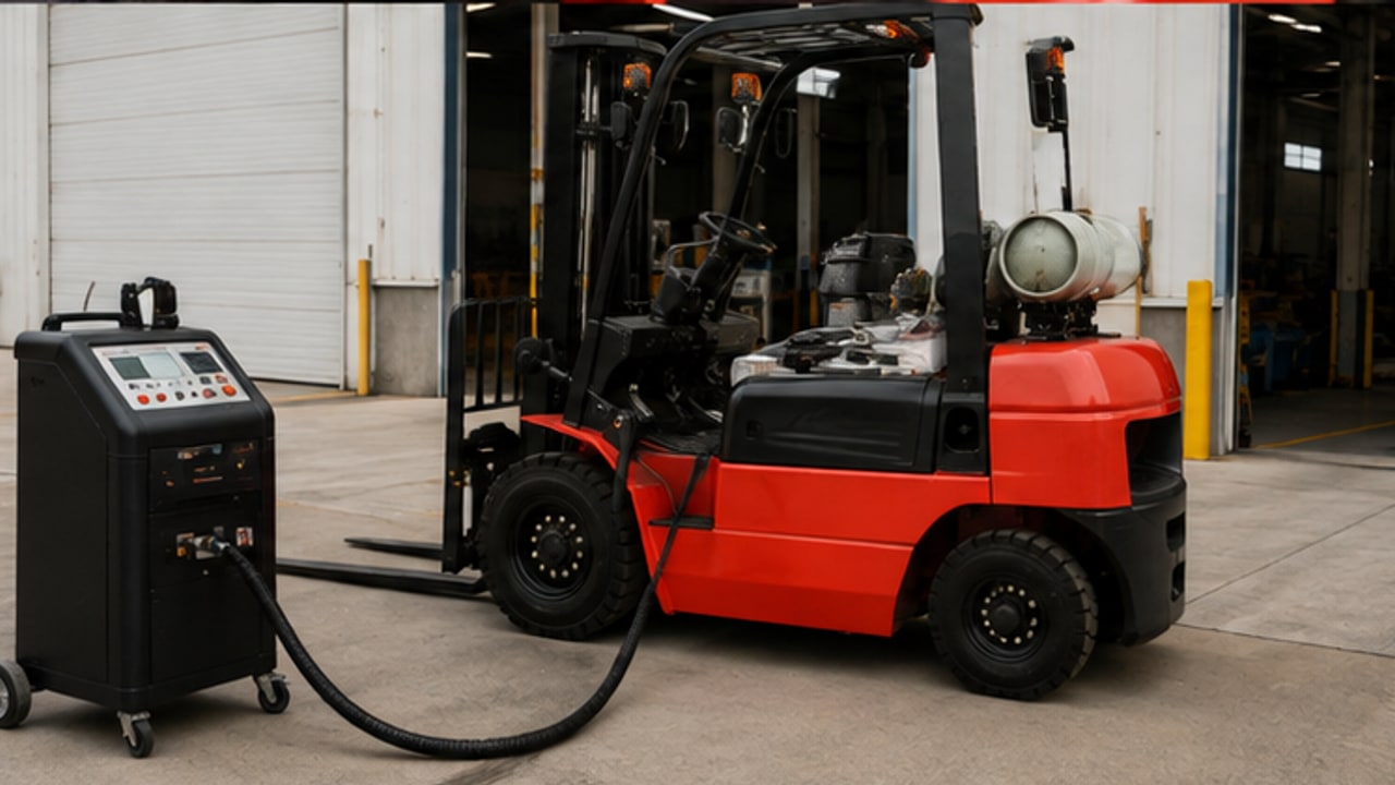 LPG Forklift Ignition Case: Solving Misfire Without Replacing the Engine - LPG forklift 3