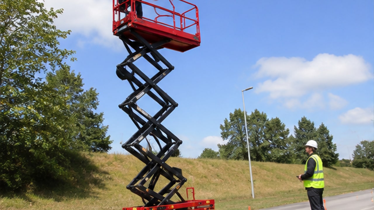 What Should Operators Do When an Aerial Platform Tilt Alarm Activates? - aerial work platform 1
