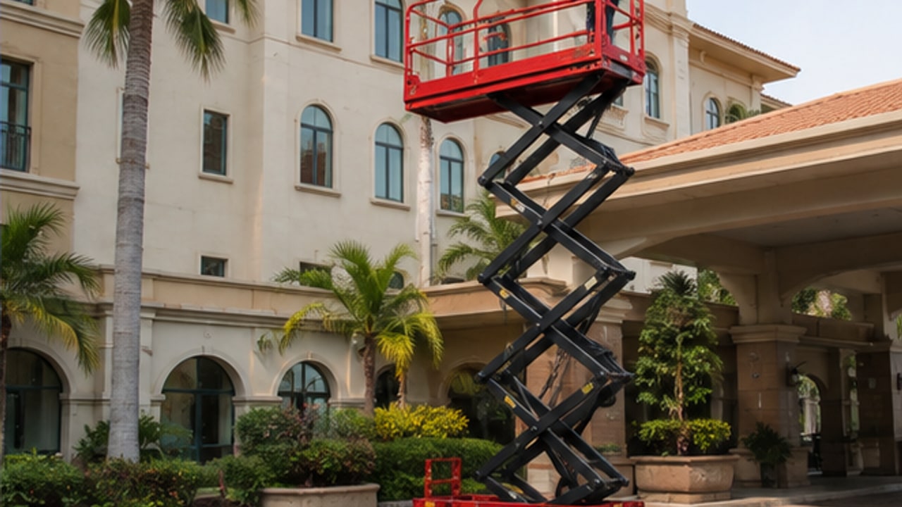 What Should Operators Do When an Aerial Platform Tilt Alarm Activates? - aerial work platform 2