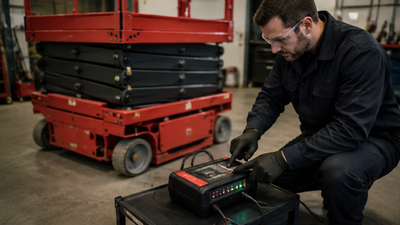 Electric Aerial Platform Charger Fault: What Should Buyers Check First? - aerial work platform 1