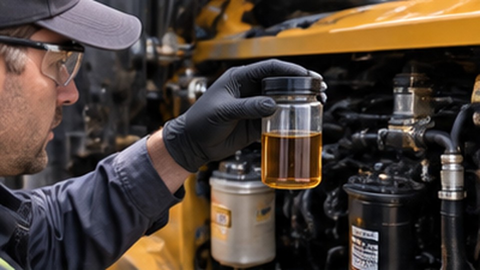 What Can a Backhoe Loader Transmission Oil Sample Reveal Before Purchase? - backhoe loader 1