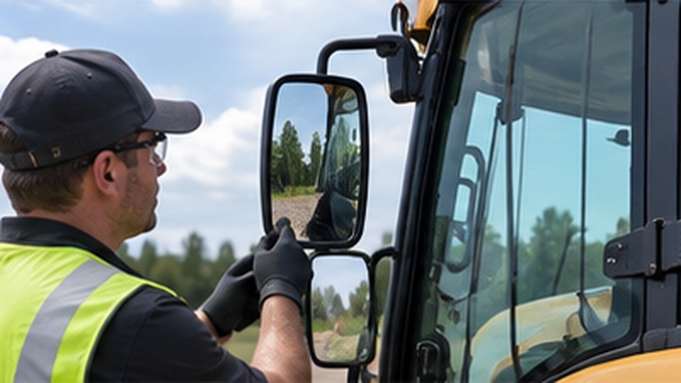 Backhoe Loader Case: Inspecting Steering Articulation Stops After Heavy Work - backhoe loader 4