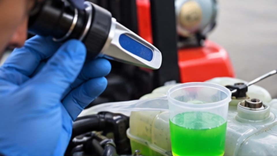 Why Should LPG Forklift Engine Coolant Concentration Be Tested? - LPG forklift 1