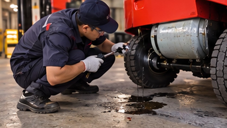 LPG Forklift Case: Using Engine Oil Analysis Before Buying Used Equipment - LPG forklift 4