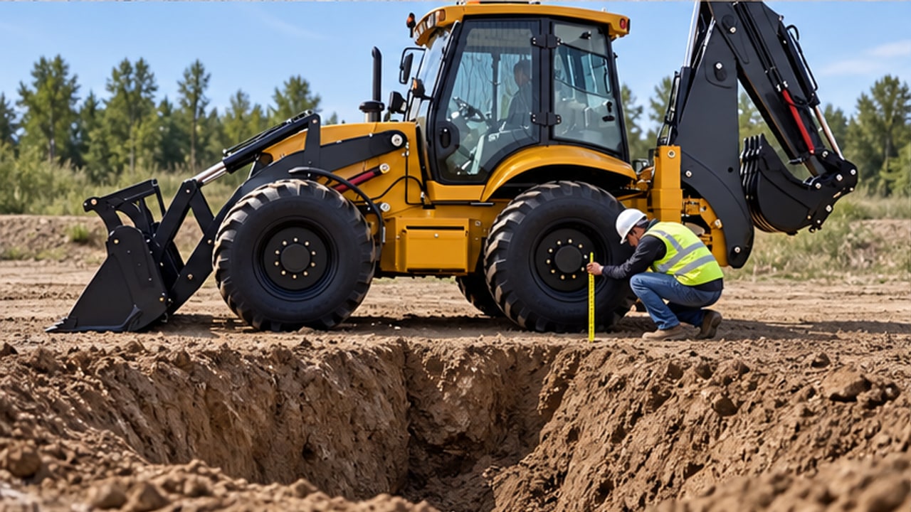 Which Backhoe Loader Tires and Ballast Work Best on Soft Ground? - backhoe loader 3