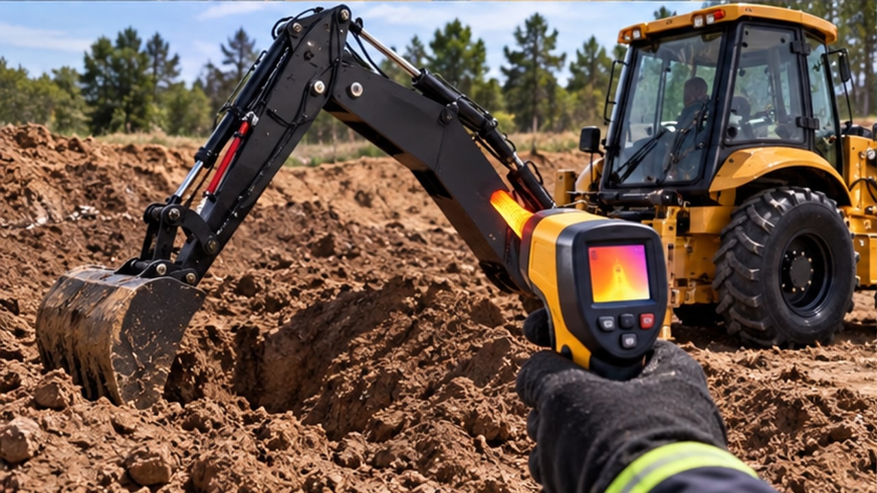 Why Does Backhoe Loader Hydraulic Oil Overheat During Continuous Digging? - backhoe loader 3