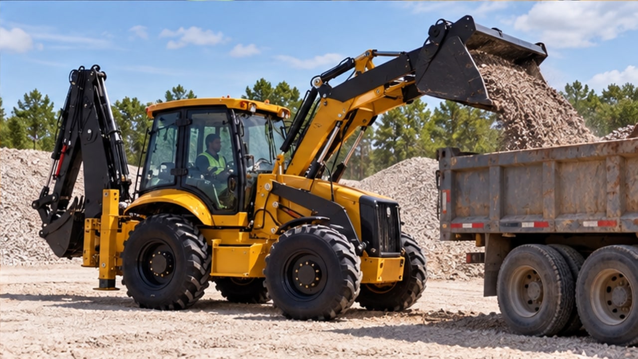 Why Does Backhoe Loader Hydraulic Oil Overheat During Continuous Digging? - backhoe loader 4
