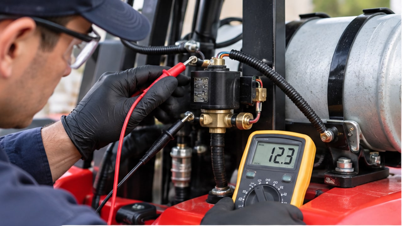 LPG Forklift Cranks but Will Not Start: What Should Be Checked First? - LPG forklift 1