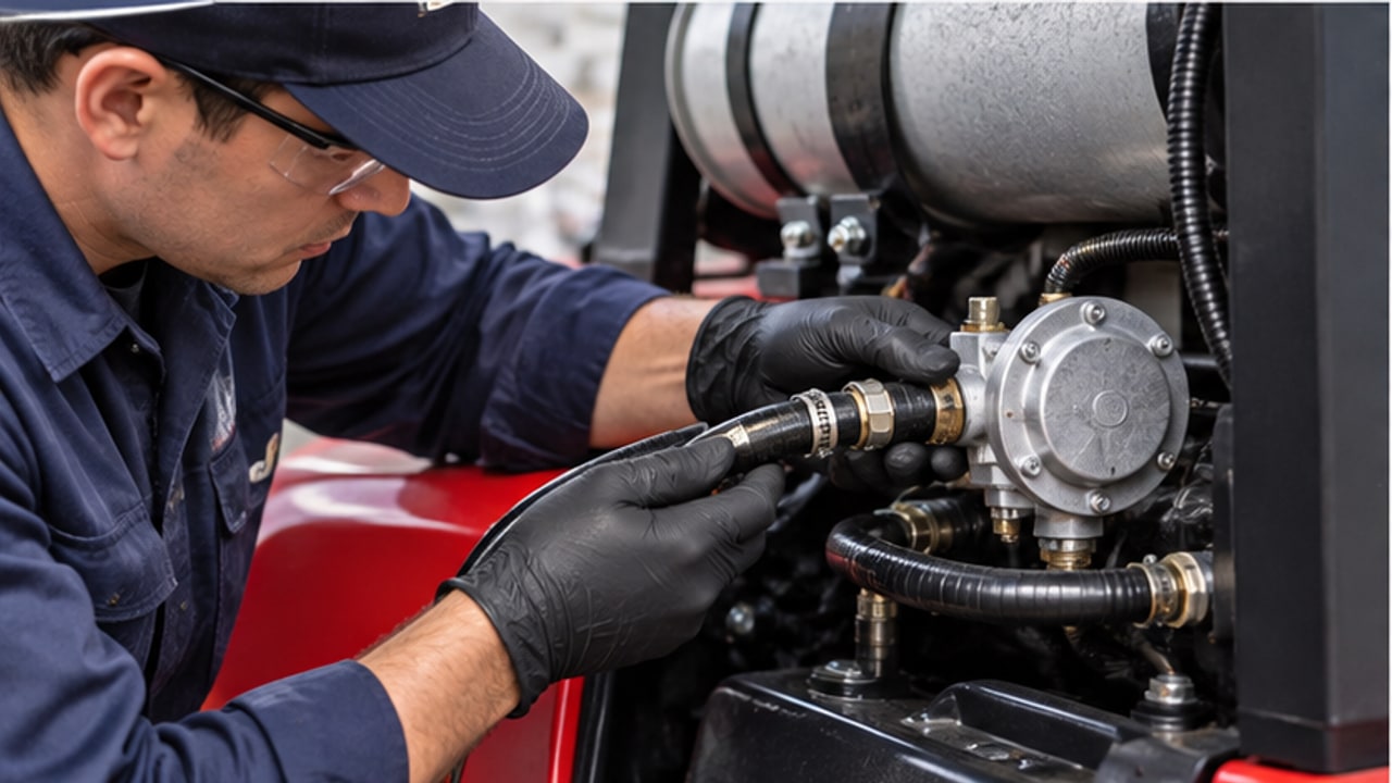 LPG Forklift Cranks but Will Not Start: What Should Be Checked First? - LPG forklift 3