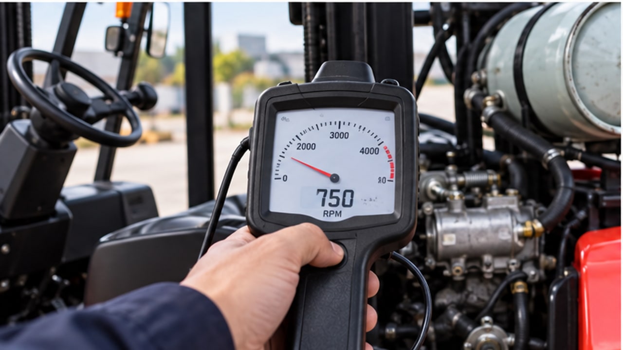 Why Does an LPG Forklift Engine Surge While Carrying a Load? - LPG forklift 3