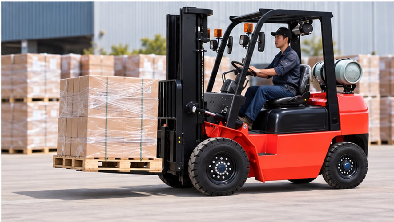 Why Does an LPG Forklift Engine Surge While Carrying a Load? - LPG forklift 4