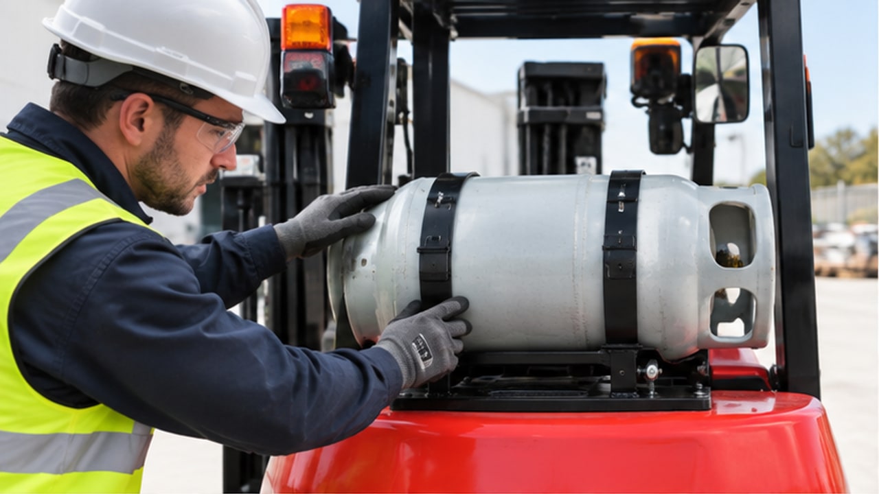 Does LPG Forklift Cylinder Orientation Affect Fuel Supply and Safety? - LPG forklift 1