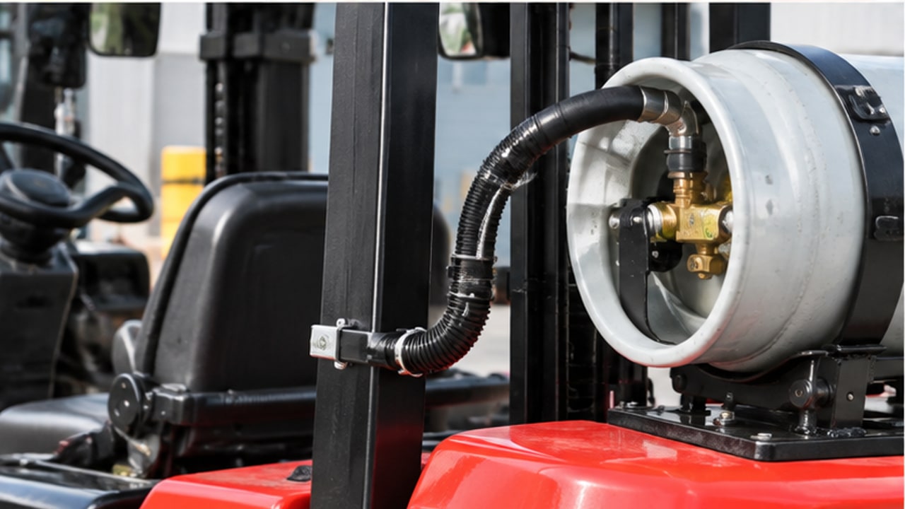 Does LPG Forklift Cylinder Orientation Affect Fuel Supply and Safety? - LPG forklift 3