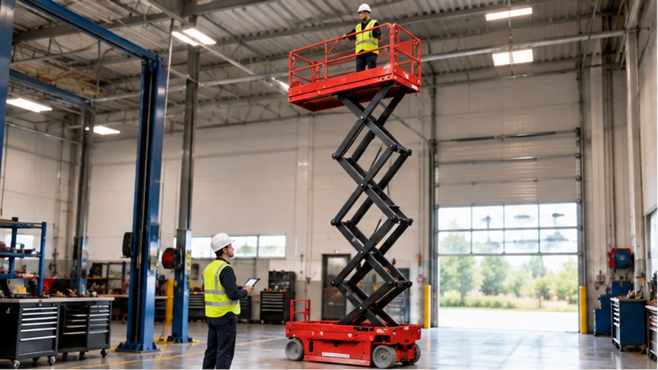 Why Does a Scissor Lift Platform Slowly Lower While Parked? - aerial work platform 1