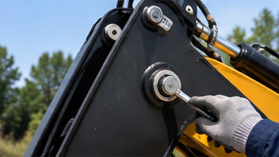 Backhoe Loader Case: Setting Tire Pressure for Road Travel and Site Work - backhoe loader 1