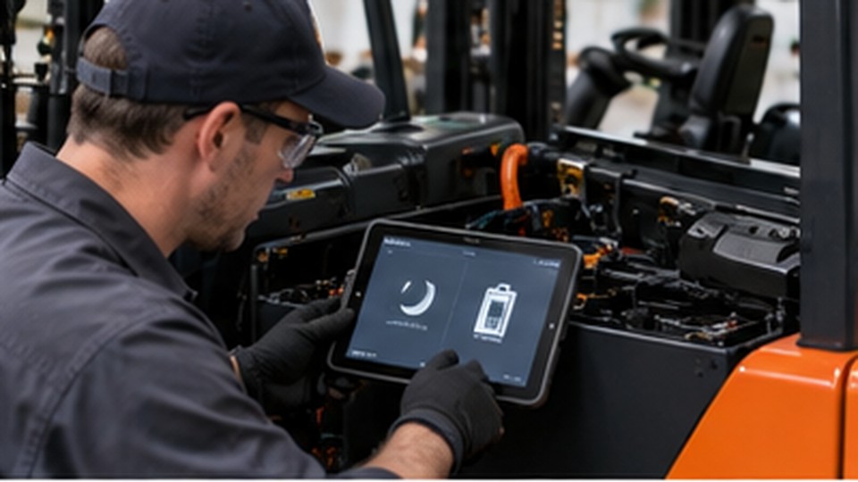 Why Does a Lithium Forklift Battery Enter Sleep Mode?