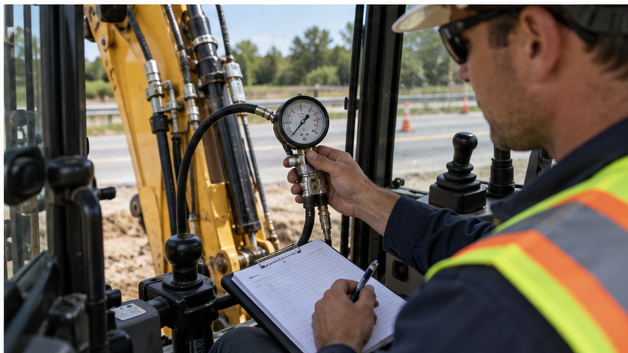 How Do You Test a Backhoe Loader for Hydraulic Boom Drift Before Buying? - backhoe loader 4