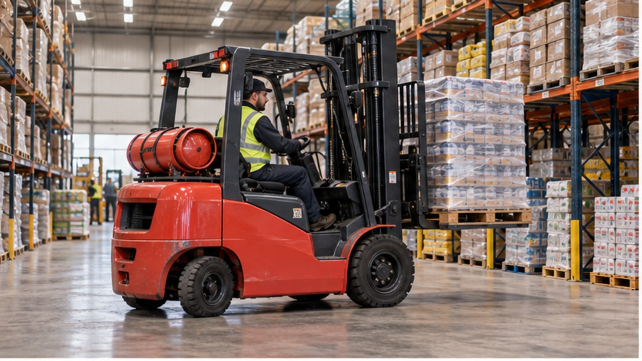What Does LPG Fuel Filter Contamination Tell a Forklift Buyer? - LPG forklift 1