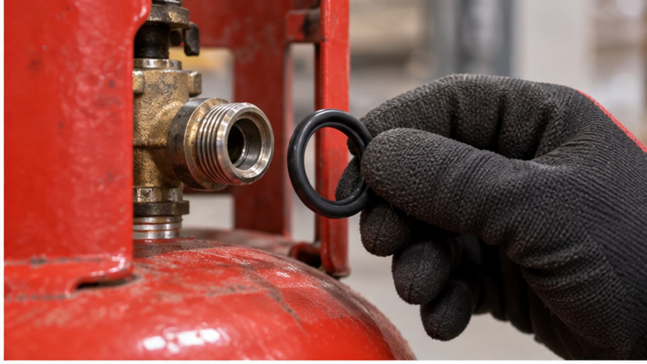 Why Should the LPG Cylinder O-Ring Be Checked at Every Forklift Changeover? - LPG forklift 2