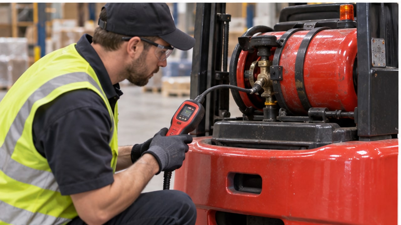 Why Should the LPG Cylinder O-Ring Be Checked at Every Forklift Changeover? - LPG forklift 3