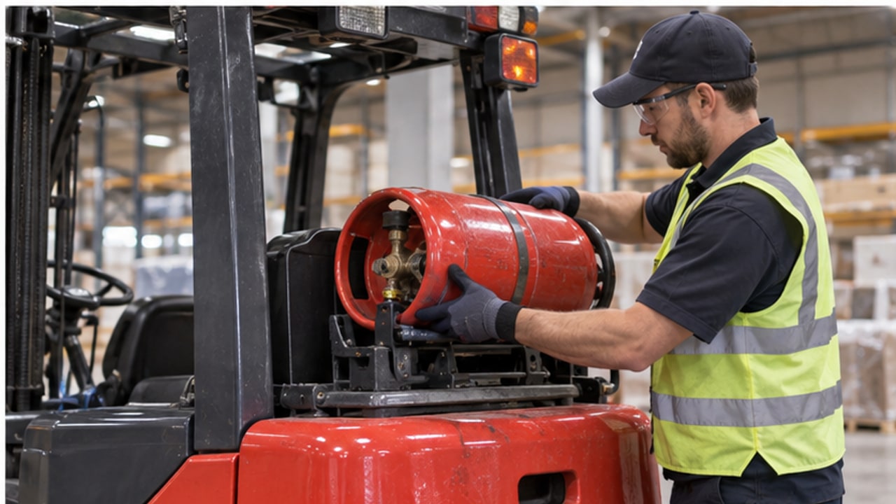 Why Should the LPG Cylinder O-Ring Be Checked at Every Forklift Changeover? - LPG forklift 4
