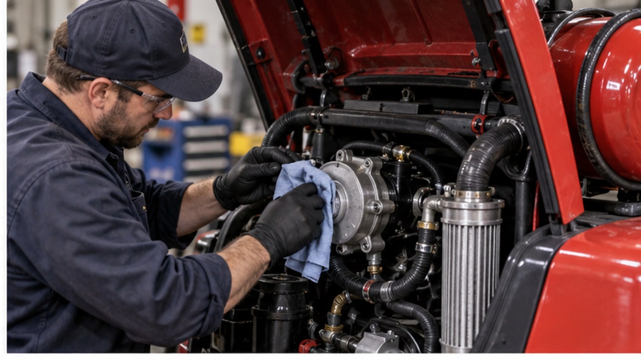 When Should an LPG Forklift Mixer and Vaporizer Be Serviced? - LPG forklift 2