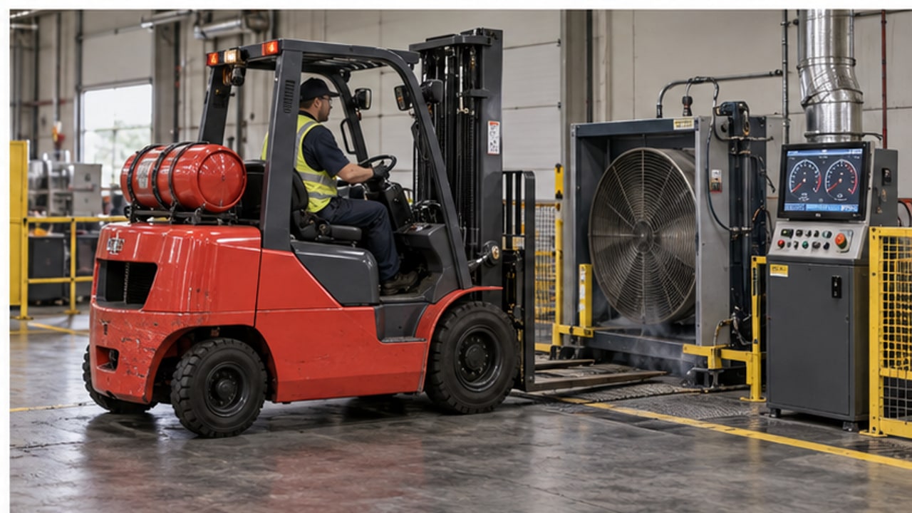When Should an LPG Forklift Mixer and Vaporizer Be Serviced? - LPG forklift 4