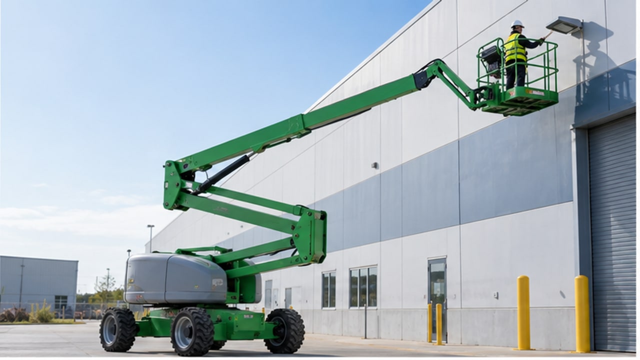 Why Does a Scissor Lift Charger or Battery Cable Become Hot? - aerial work platform 1