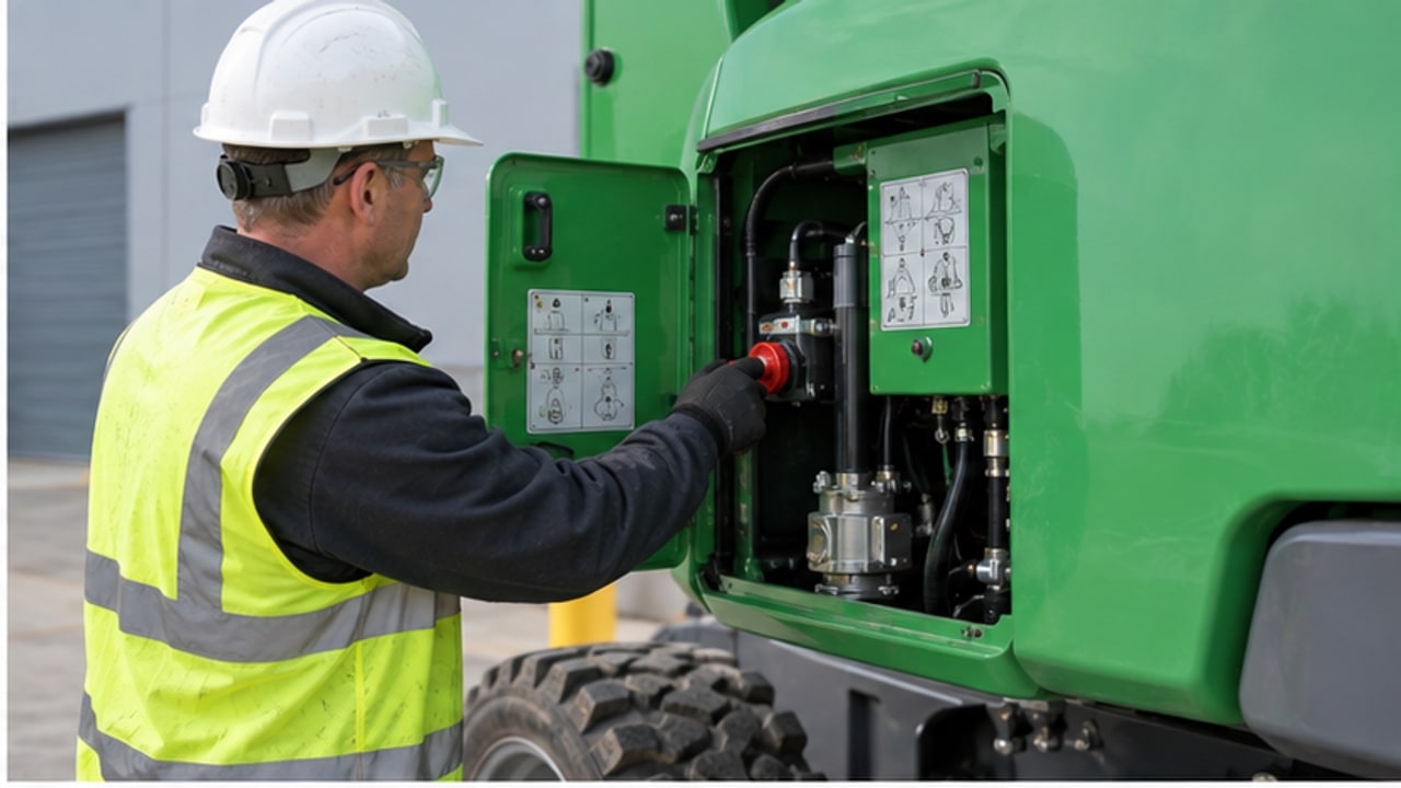 Why Does a Scissor Lift Charger or Battery Cable Become Hot? - aerial work platform 2
