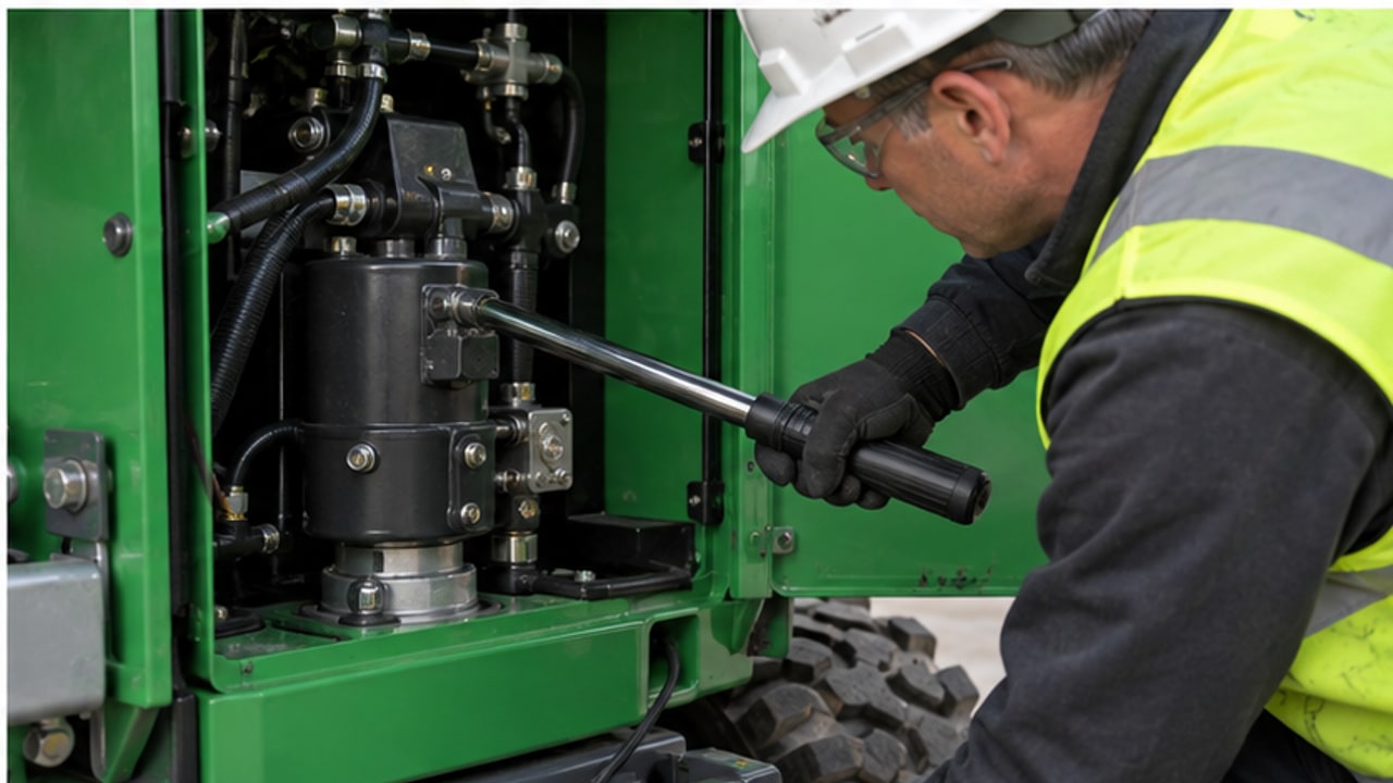 Why Does a Scissor Lift Charger or Battery Cable Become Hot? - aerial work platform 4